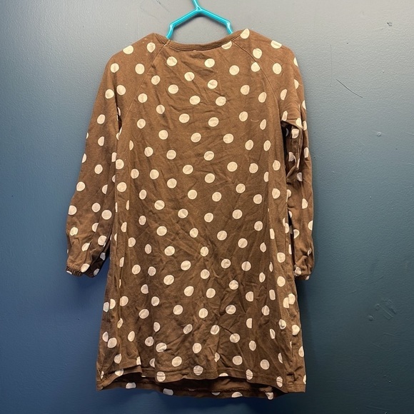 Brown polka dot play dress - Picture 5 of 10
